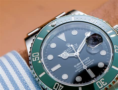 rolex submariner verde verde ceramica|rolex submariner 126610lv review.